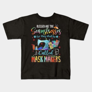 Blessed Are The Seamstresses Kids T-Shirt